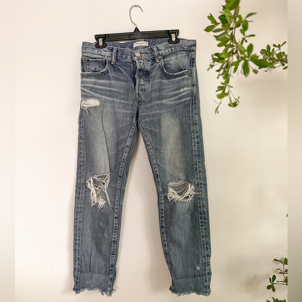 Vintage tapered Japanese selvedge denim